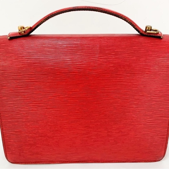 Louis Vuitton Monceau Handbag Epi Leather - Picture 2 of 11